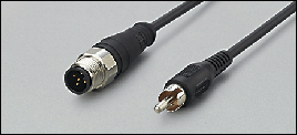 E3M160 | VIDEO ADAPTER CABLE M12 CINCH