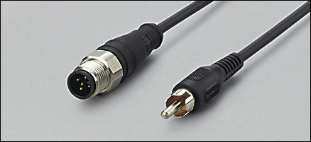E3M160 | VIDEO ADAPTER CABLE M12 CINCH - фото 1 - id-p68657273
