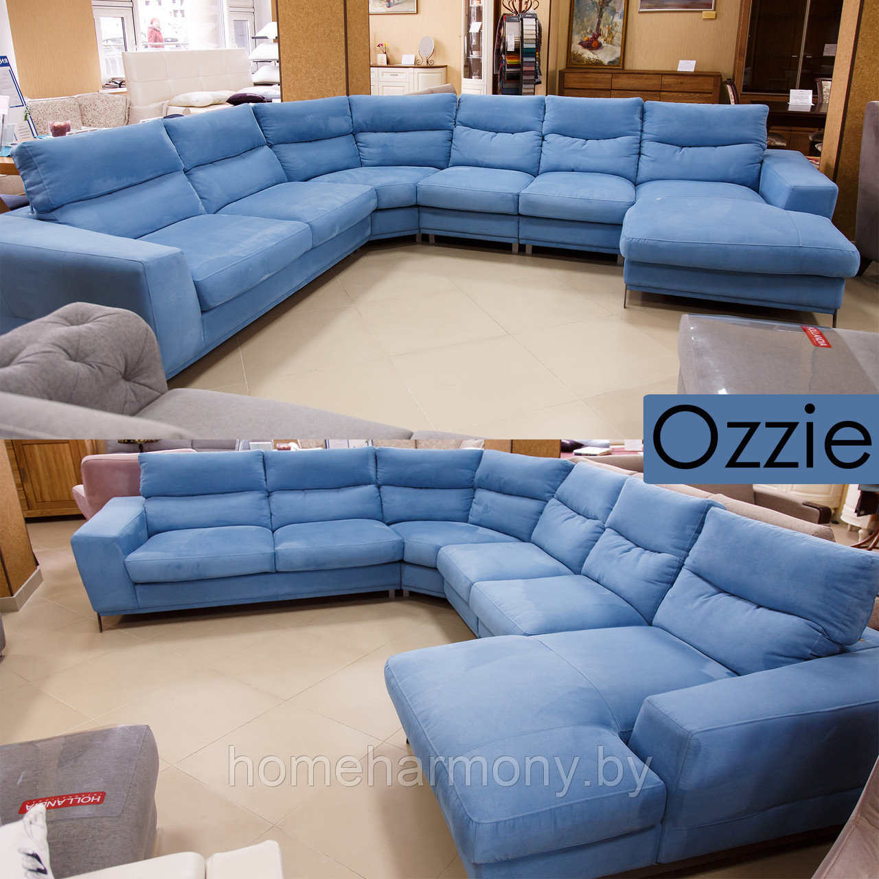 Модульный диван Ozzie от Польской фабрики Fenix.