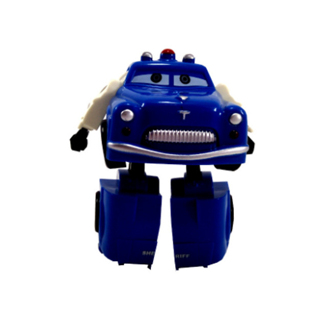 Машинка-трансформер Полицейский (Тачки 3) Робот легко трансформируется в машинку, что доставит ребенку массу эмоций.