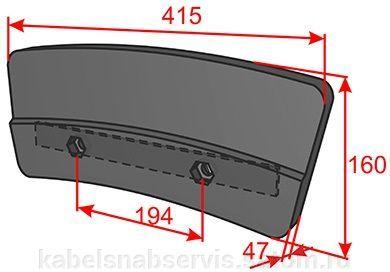 ФУТЕРОВКА РЕЗИНОВАЯ М449-32