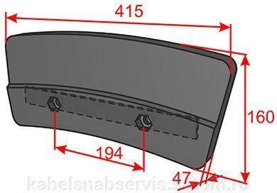 ФУТЕРОВКА  РЕЗИНОВАЯ М449-32