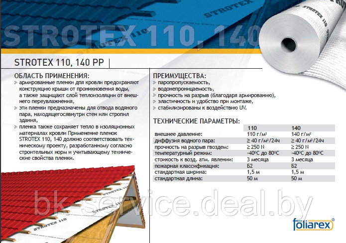 Гидроизоляционная Пленка Купить В Минске