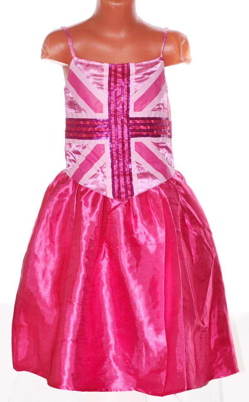 Платье "Британская Фея" на 8-10 лет рост 140 см - фото 1 - id-p68678821