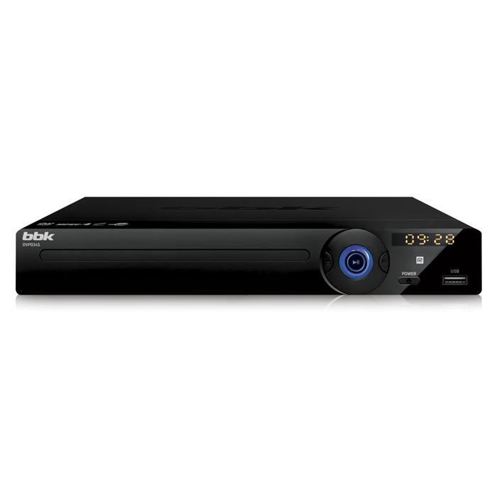 DVD-плеер BBK DVP034S, воспроизведение с USB-накопителей;поддержка MPEG4, DivX, XviD+караоке