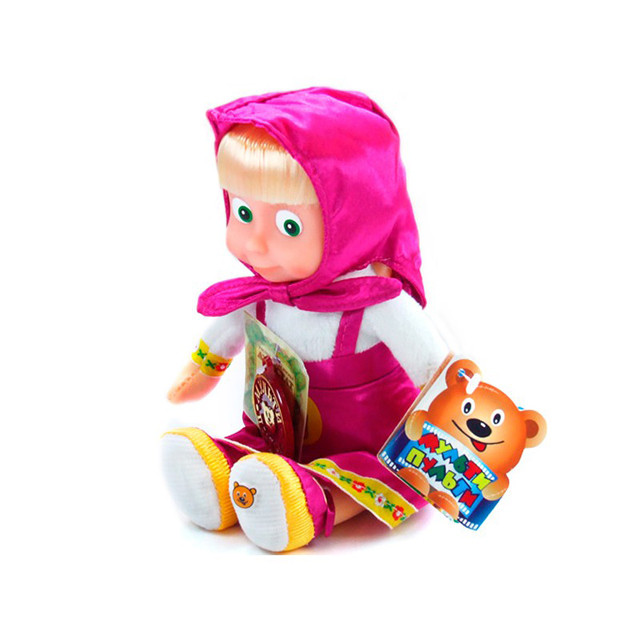 Внутри игрушки находится звуковой чип, с помощью которого Маша может спеть песенку или "произнести" одну из шести фраз.