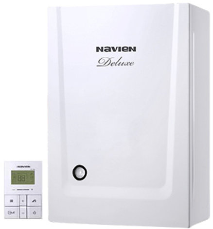 Газовый котел Navien Deluxe - 13k White/ Cерия DELUXE (COAXIAL)-13k, фото 2