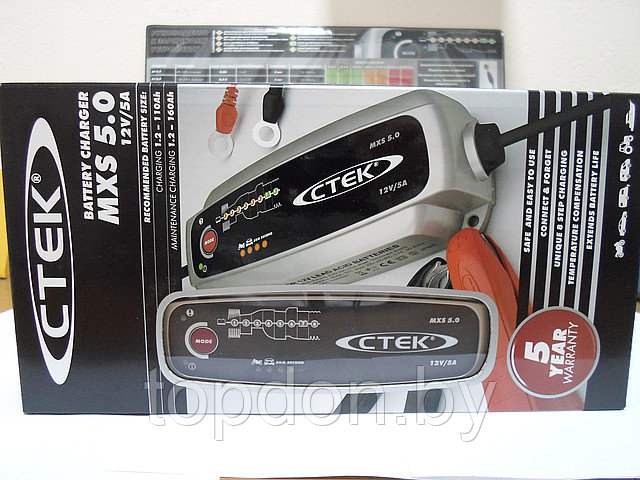 CTEK MXS 5.0 купить в Минске, цена в интернет-магазине с доставкой