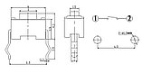 Микро кнопка  3 x 6 x 4.3, фото 2