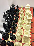 Комплект фигур шахматных турнирных пластмассовых БЕЗ ДОСКИ , арт.  FP7, фото 3