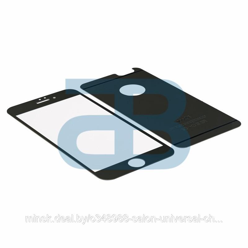 Защитное стекло двухстороннее для iPhone 6/6S черное