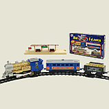 Железная дорога, игрушка поезд со светом и звуком JOY TOY, арт. 0612, фото 3