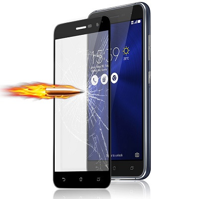 Защитное стекло Aiwo Full Screen Cover 0.33 mm Black для Asus ZenFone 3 Laser ZC551KL - фото 3 - id-p68764989