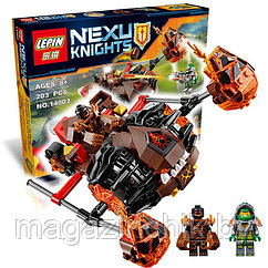 Конструктор Nexo Knights Нексо Рыцари 14003 Лавинный разрушитель Молтора 203 дет., аналог LEGO Нексо Рыцари