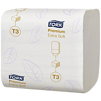 Бумага туалетная листовая TORK Premium Т3
