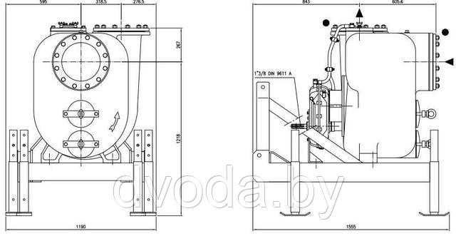 Габаритные размеры Varisco J12-400