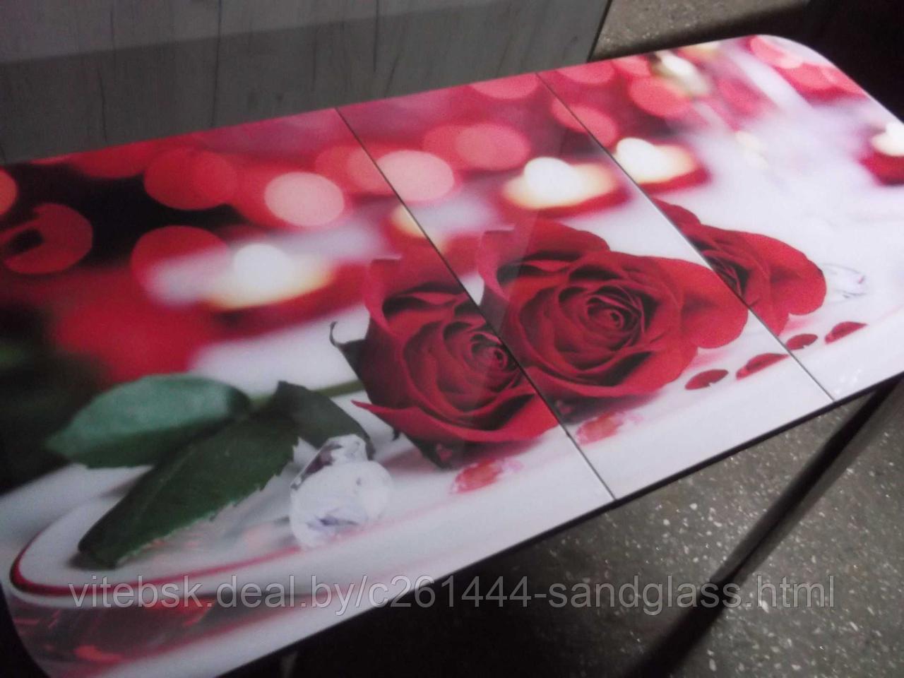 замена стекла на столе с фотопечатью