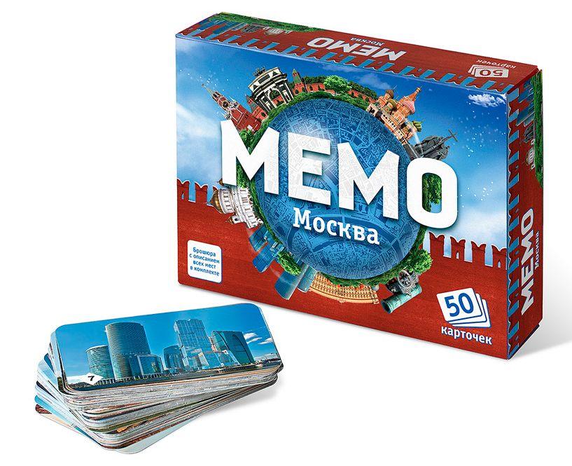 Мемо "Москва". Настольная игра