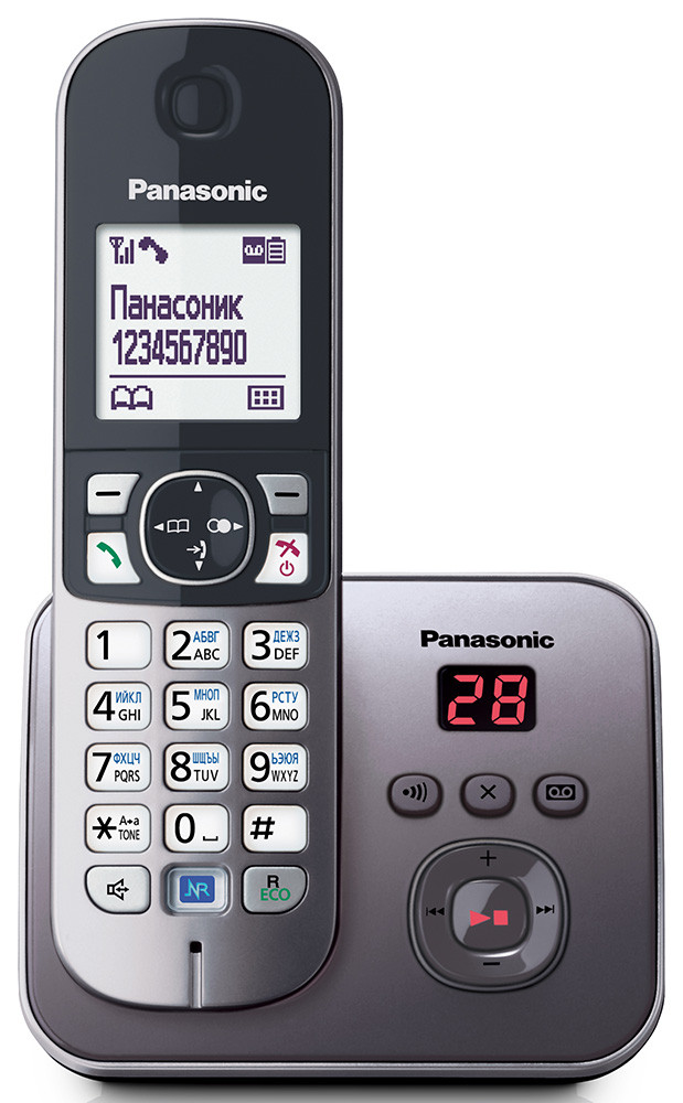 Радиотелефон Panasonic KX-TG6821 - фото 2 - id-p68793531