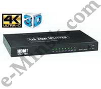 Переключатель Orient HSP0108H HDMI Splitter (1in - 8out), КНР