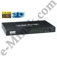 Переключатель Orient HSP0108 HDMI Splitter (1in - 8out), КНР