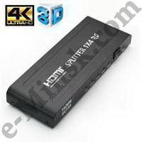 Переключатель Orient HSP0104H HDMI Splitter (1in - 4out), КНР