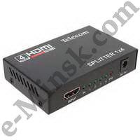 Переключатель Telecom TTS5020 HDMI Splitter (1in - 4out), КНР