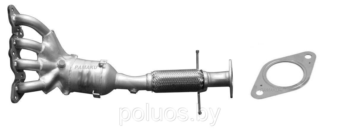 Коллектор катализатор volvo s40 v50 1.6 (2004-2013) - фото 1 - id-p68806202