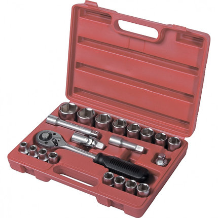 Набор слесарно-монтажный с квадратом 1/2", 21 предм. MATRIX MASTER, фото 2