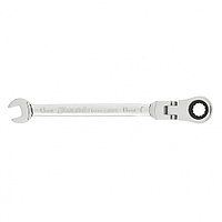 Ключ комбинированный трещоточный, 8мм, CrV, шарнирный, зерк.хром MATRIX PROFESSIONAL