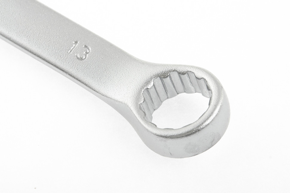 Ключ комбинированный, 13 мм, CrV, матовый хром STELS - фото 2 - id-p68856925
