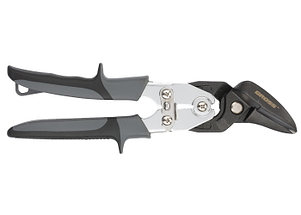 Ножницы по металлу "PIRANHA", усиленные, 255 мм, прямой и левый рез, сталь-СrMo, двухкомпонентные рукоятки, фото 2
