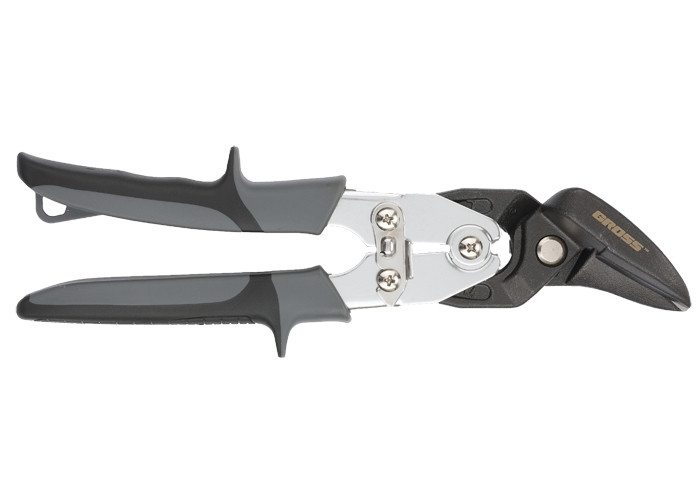 Ножницы по металлу "PIRANHA", усиленные, 255 мм, прямой и левый рез, сталь-СrMo, двухкомпонентные рукоятки - фото 3 - id-p68857261