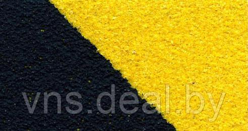 Противоскользящая самоклеящаяся лента Heskins, чёрно-желтая ("опасность"), 50 мм х 18,3 м (Англия)
