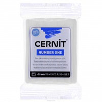 Пластика "Cernit № 1" 56-62 гр. 010 белый