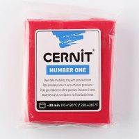 Пластика "Cernit № 1" 56-62 гр. 420 карминово-красный