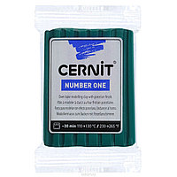 Пластика "Cernit № 1" 56-62 гр. 662 темно-зеленый