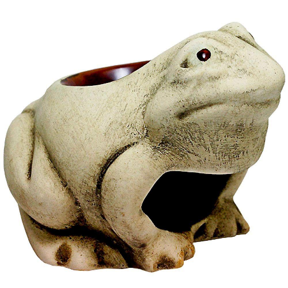 Аромалампа «Лягушка» - шликерная керамика - фото 1 - id-p68888235