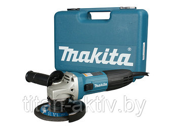 Одноручная углошлифмашина MAKITA GA 5030 K в чем. (720 Вт, диск 125х22 мм, без регул. об.)