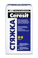 Растворная сухая смесь Ceresit, для стяжек, 25 кг