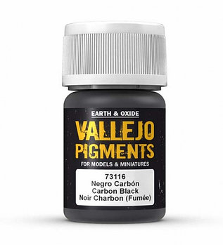 Пигмент уголь Carbon Smoke ACRYLICOS VALLEJO, S.L (Испания)