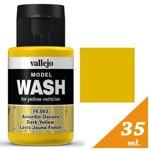 Проливка Dark Yellow wash, 35мл. ACRYLICOS VALLEJO