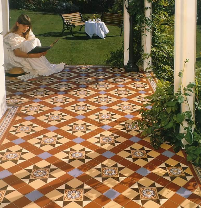 Original Style Victorian Floor Tiles