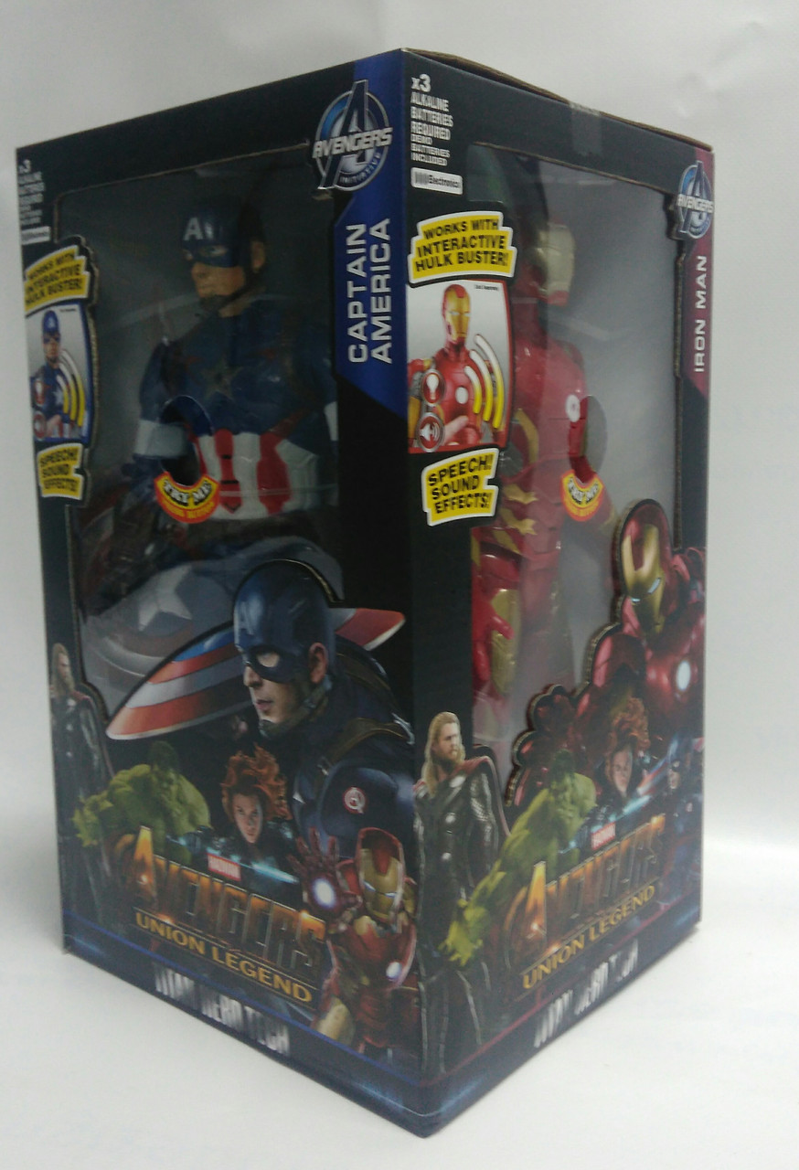Набор "Avengers super heroes "супергероев 4 в 1"свет+муз - фото 2 - id-p68916595