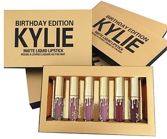 Набор матовой жидкой помады Kylie Birthday Edition