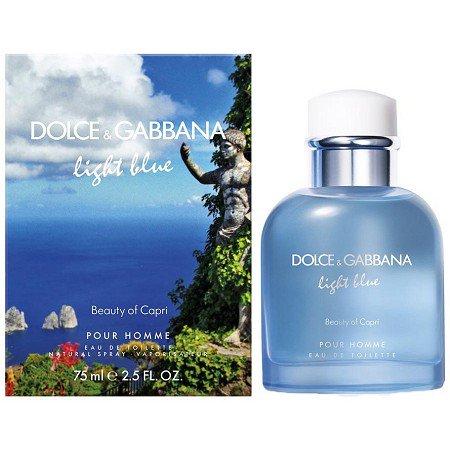 Мужская туалетная вода Dolce & Gabbana Light Blue Beauty Of Capri 125ml - фото 1 - id-p68919726