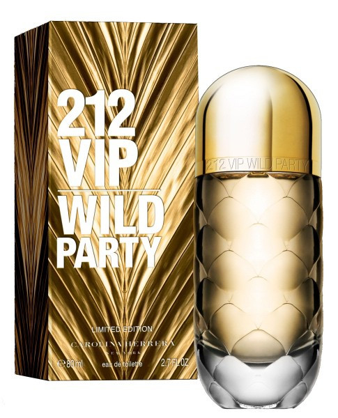 Женская туалетная вода Carolina Herrera 212 Wild Party 80ml