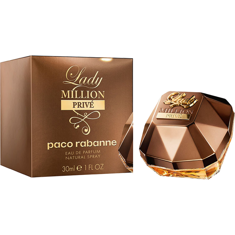 Женская парфюмированная вода Paco Rabanne Lady Million Prive edp 80 ml - фото 1 - id-p68919768