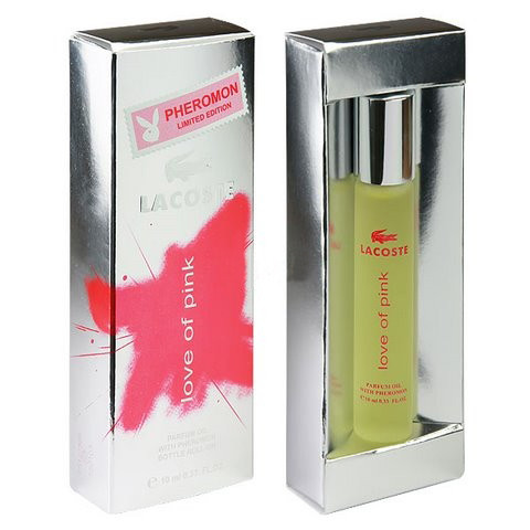 Женские духи с феромонами Lacoste Love of pink 10 ml