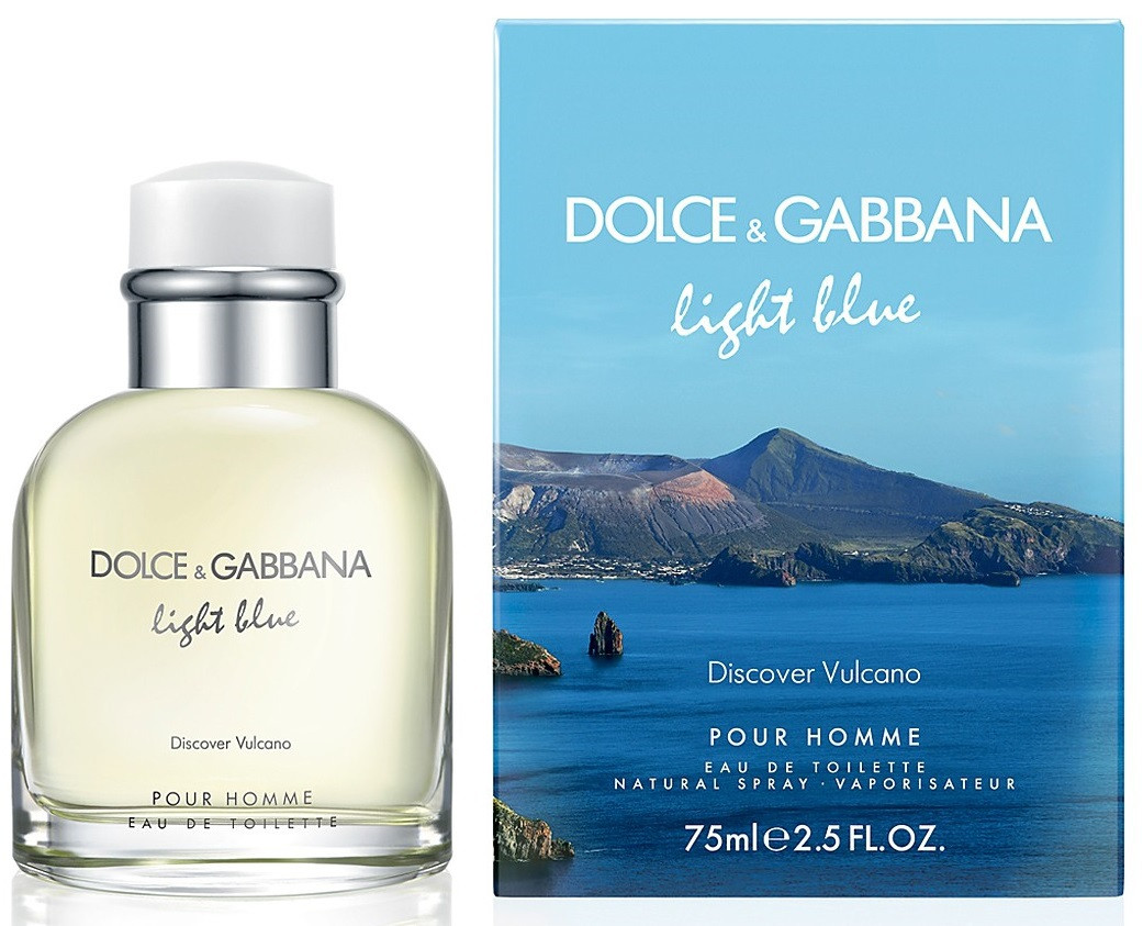 Мужская туалетная вода Dolce Gabbana Light Blue Discover Vulcano 125ml
